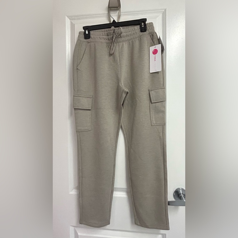 Gray Cargo Joggers